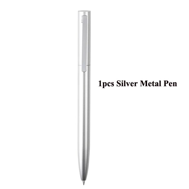 Cor: 1 caneta de metal prateado