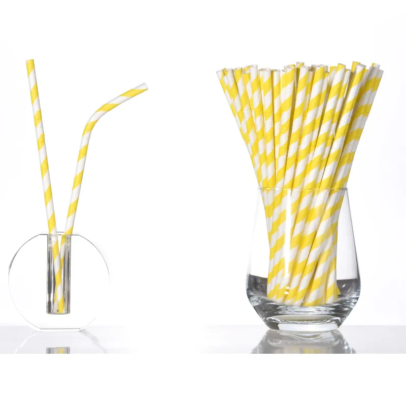 Yellow straw