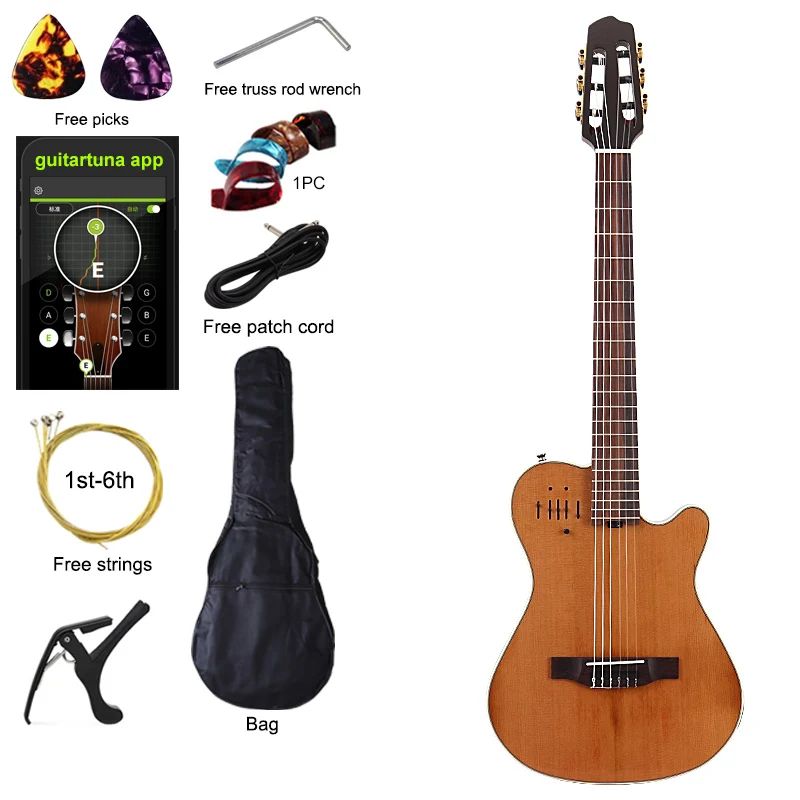 Cor: guitarra M4 com bolsa