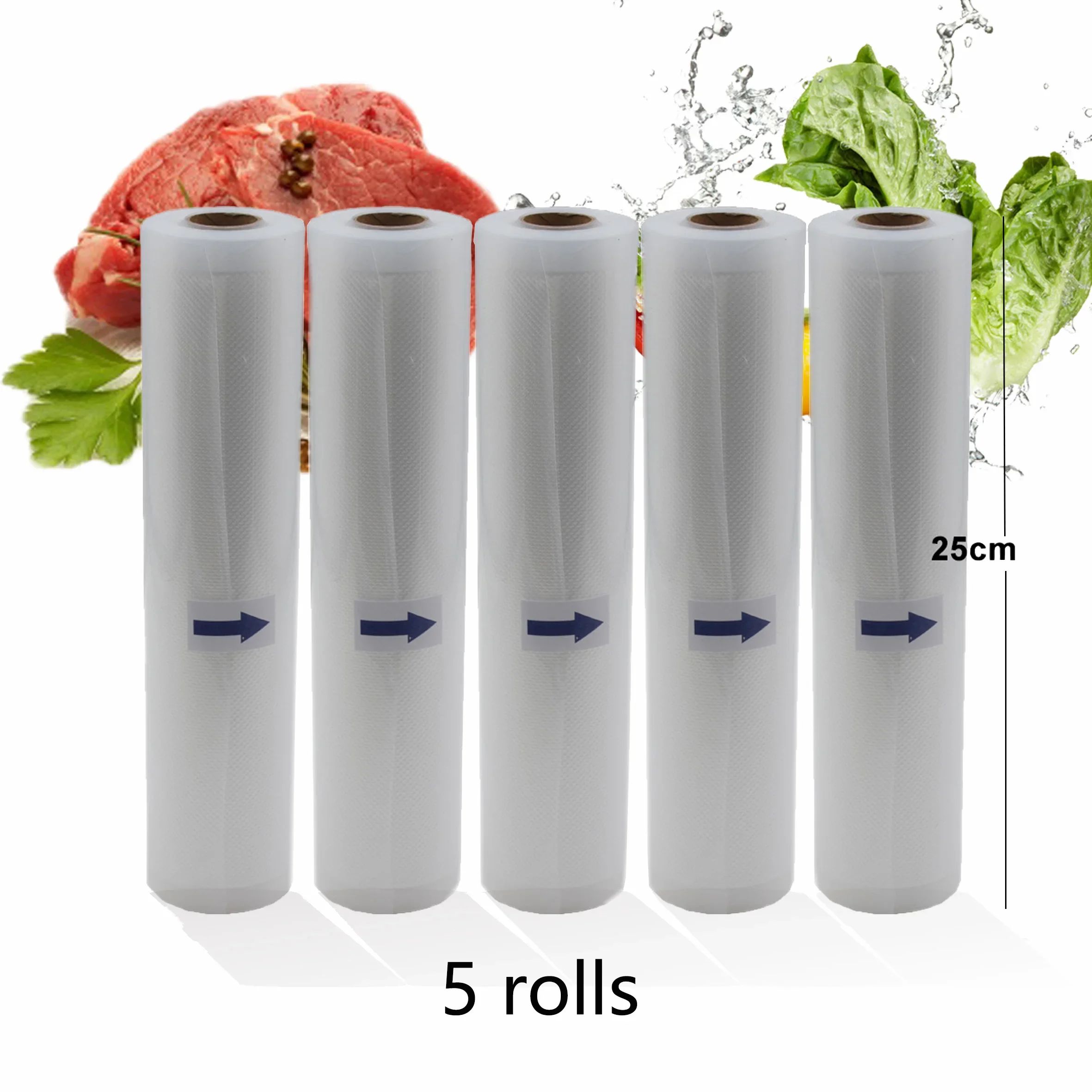 Kleur: 5Rolls 25 cm