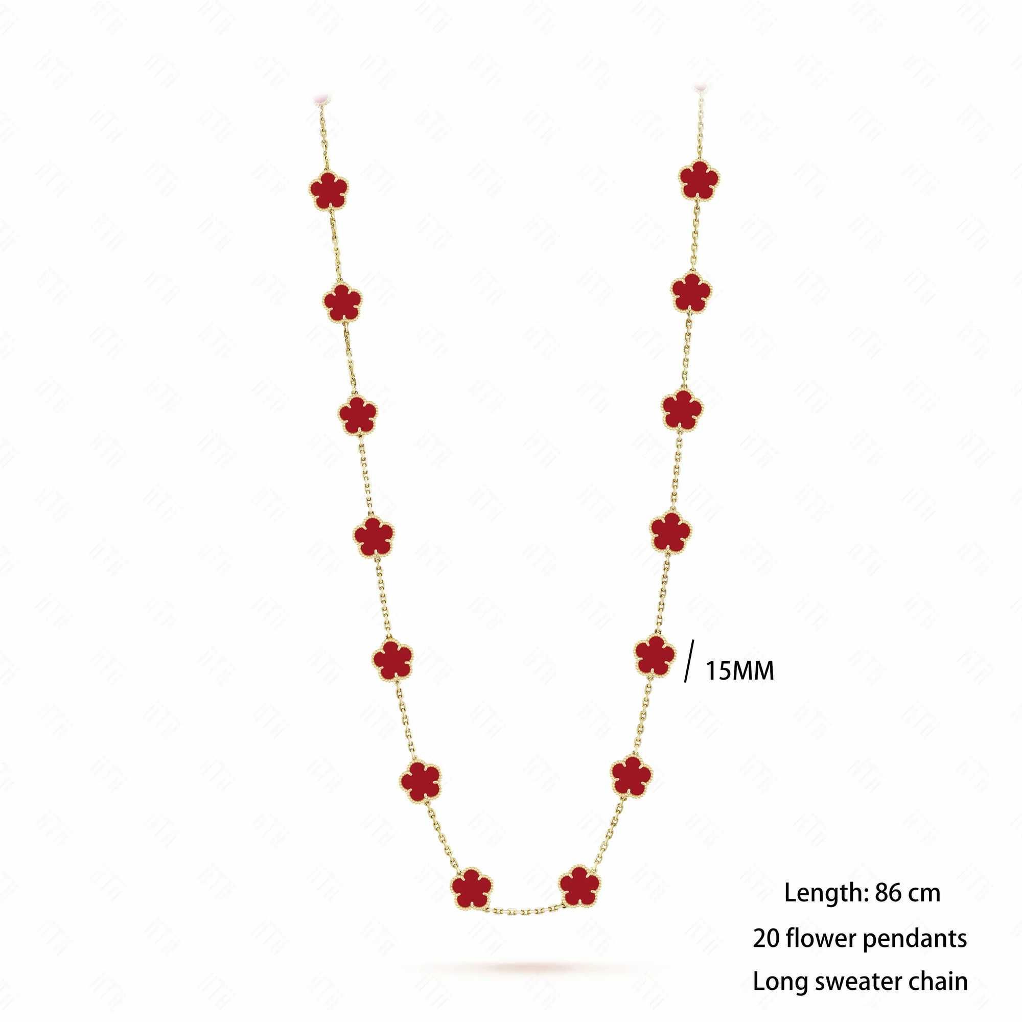 F 20 Pindant Necklace-4 Leaf