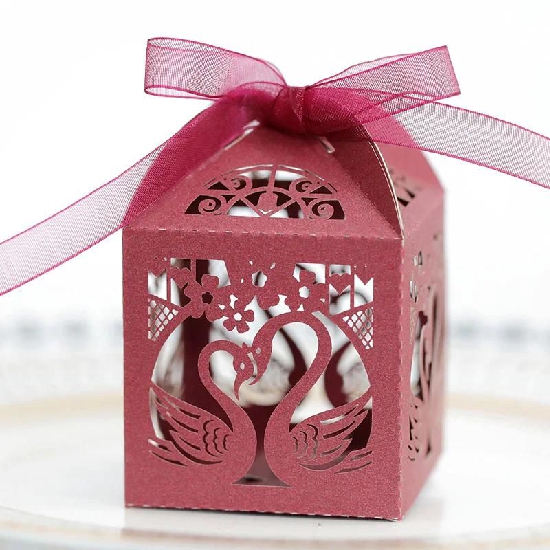 5x5x8cm Chine 50pcs Vin rouge