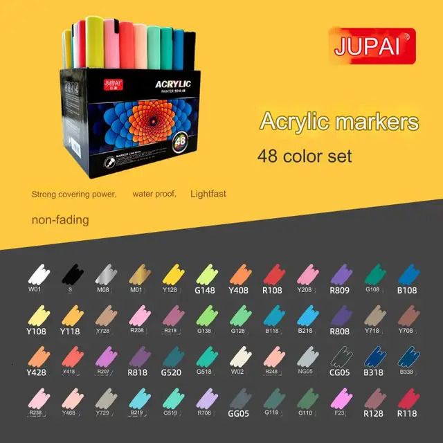 48 Colors Set