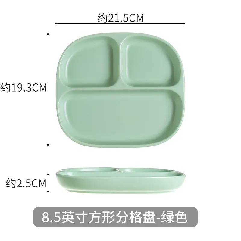 8.5-inch plate Green