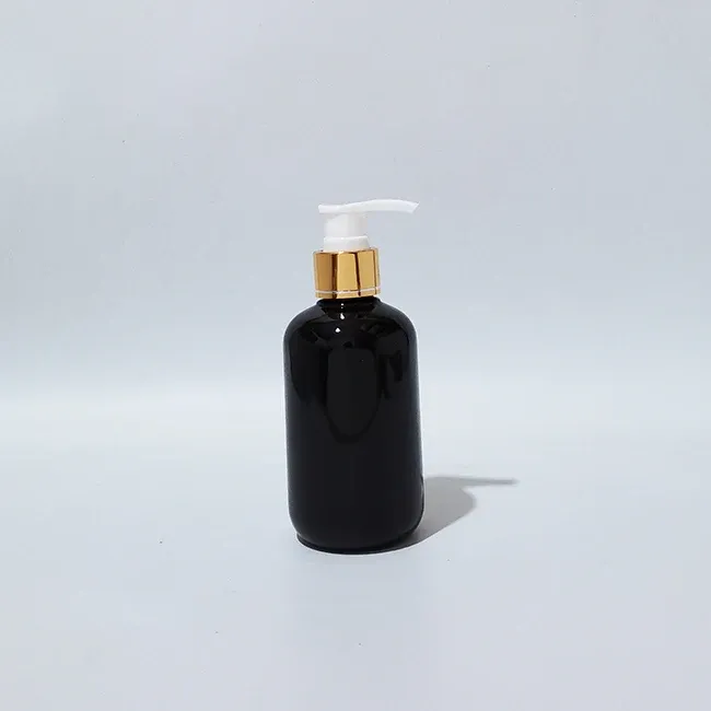 200 ml di plastica nero oro bianco