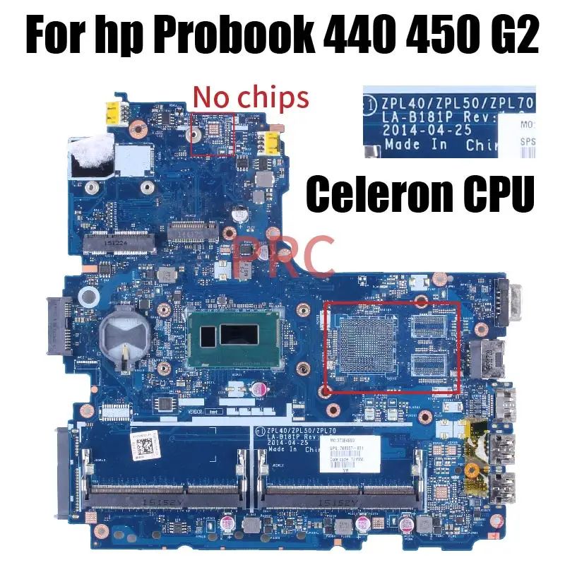 Configuratie: Celeron CPU