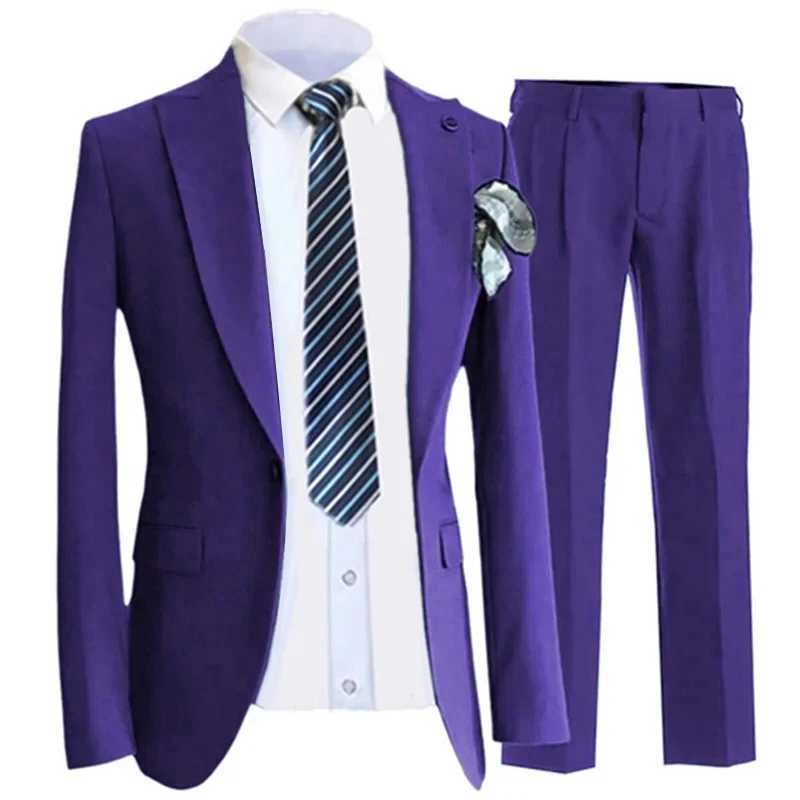 2 Pcs Set Purple