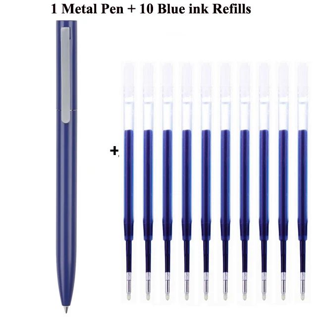 Couleur: ensemble de stylos bleu
