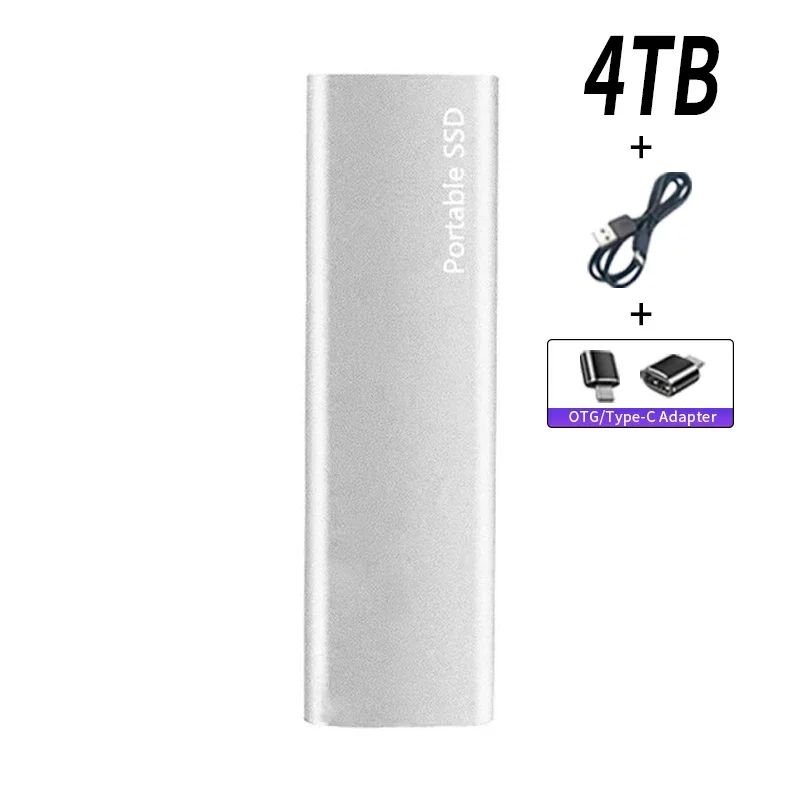 Color:Silver 4TB