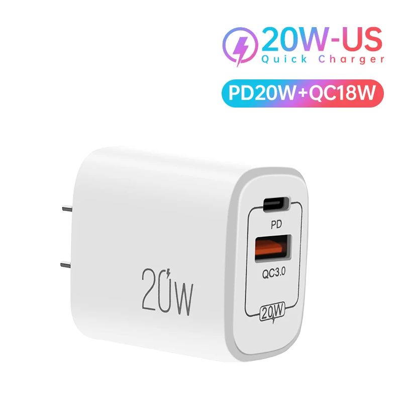 Kolor: tylko QC20W US Plug