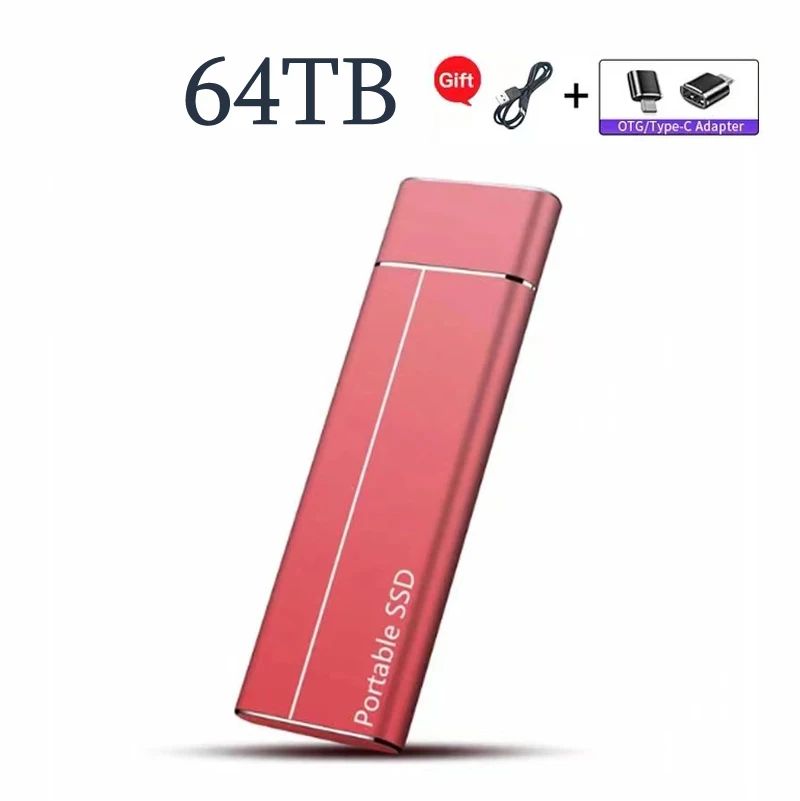 Color:Red 64TB