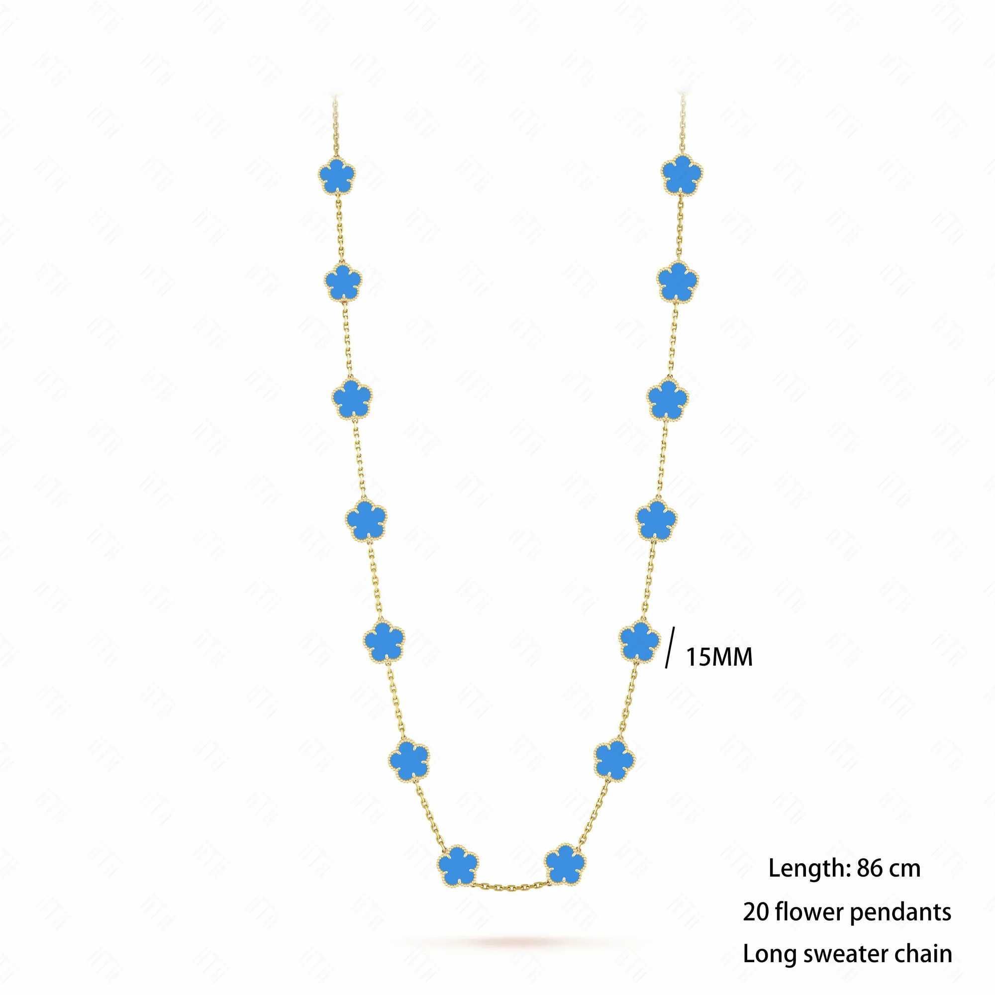 E 20 Pindant Necklace-4 Leaf