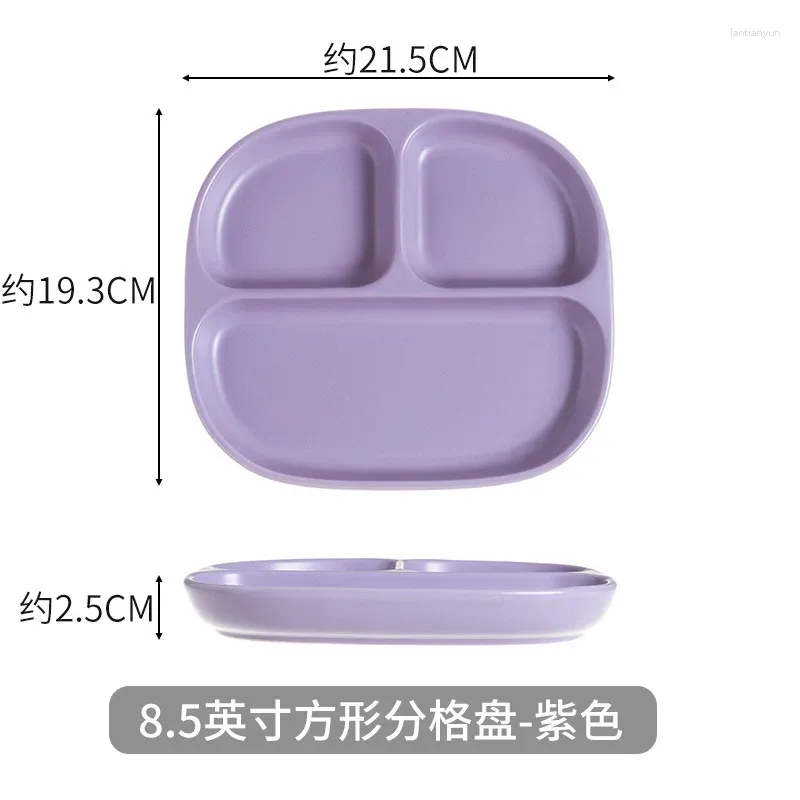 8.5-inchplate purple