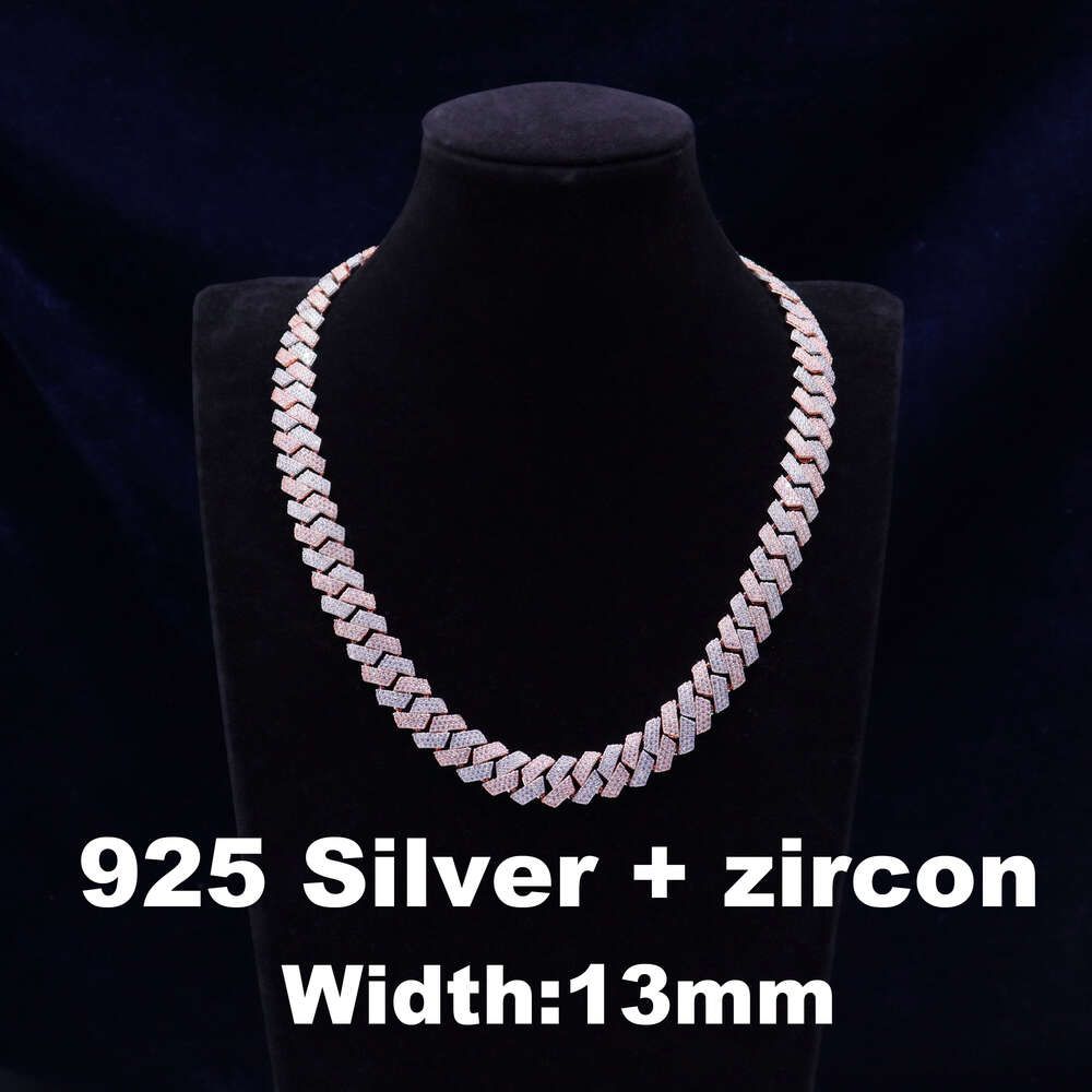 13mm（925Silver+zircon）-28inches