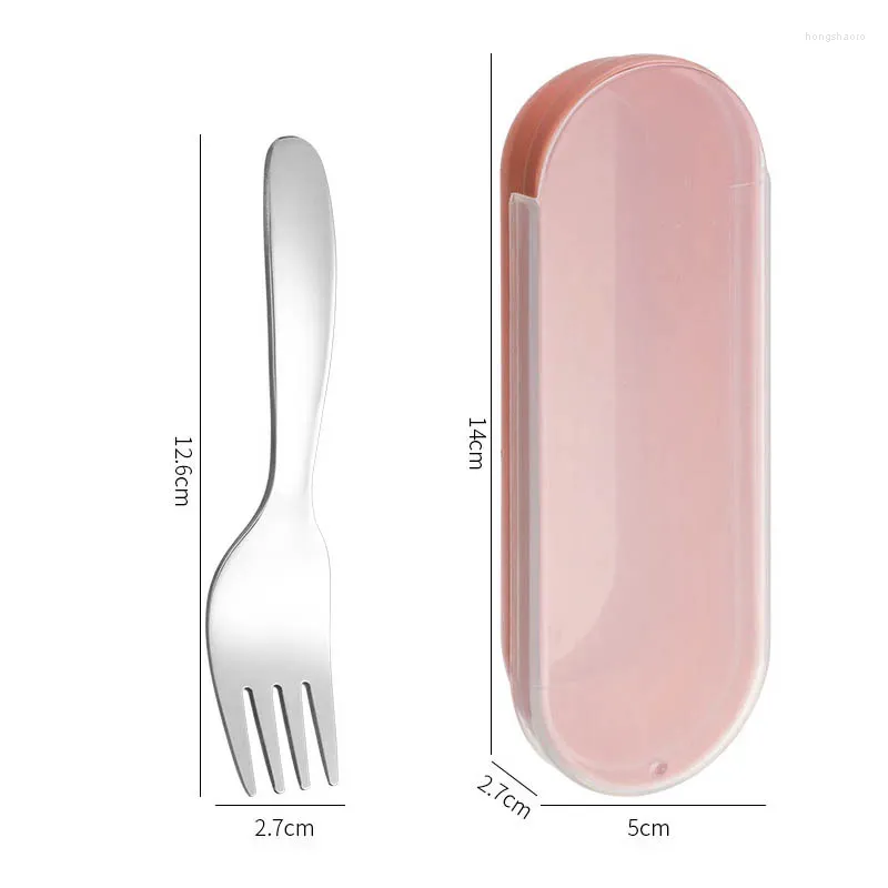 Fork with Pink box