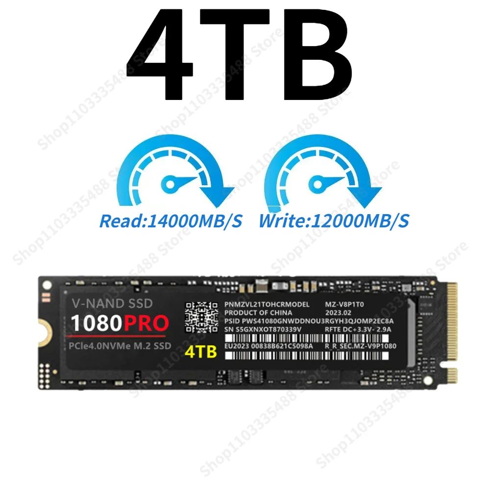 Colore: 4tb 1080pro nvme