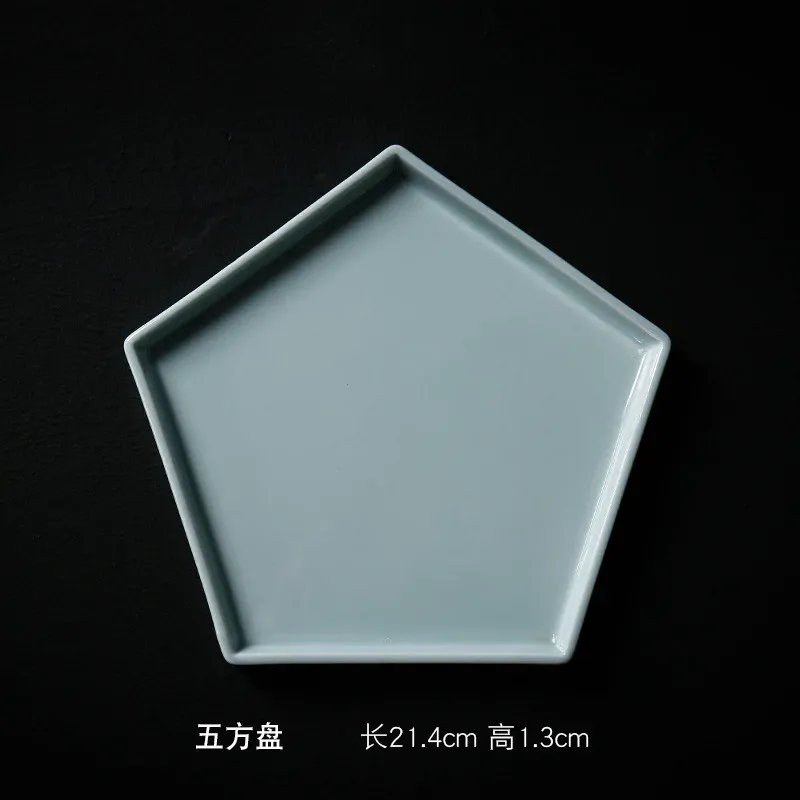 Pentagonal dish