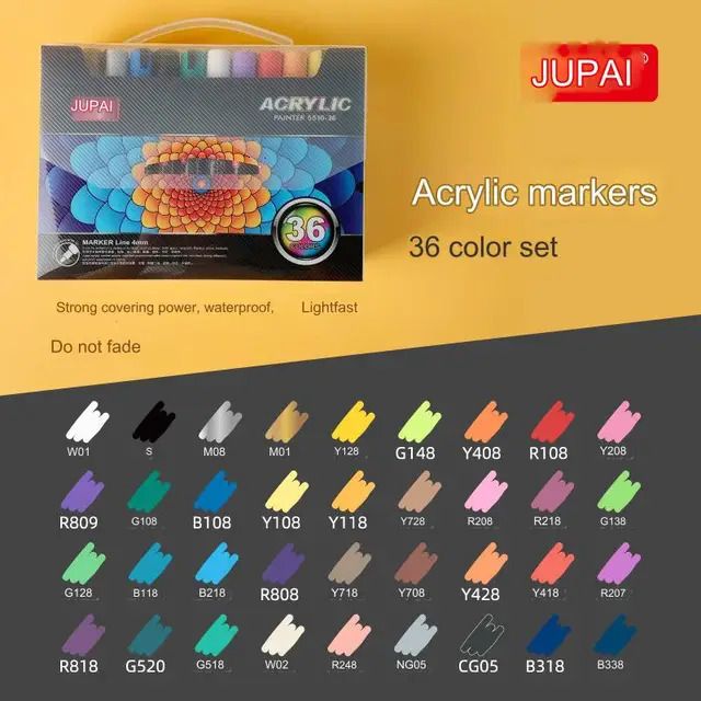 36 Colors Set