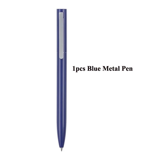 Cor: 1 caneta de metal azul