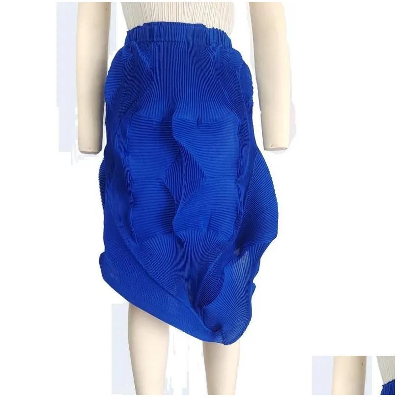 Half Skirt Blue