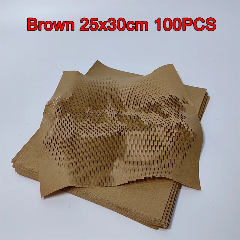 اللون: Brown 25x30cm 100pcs