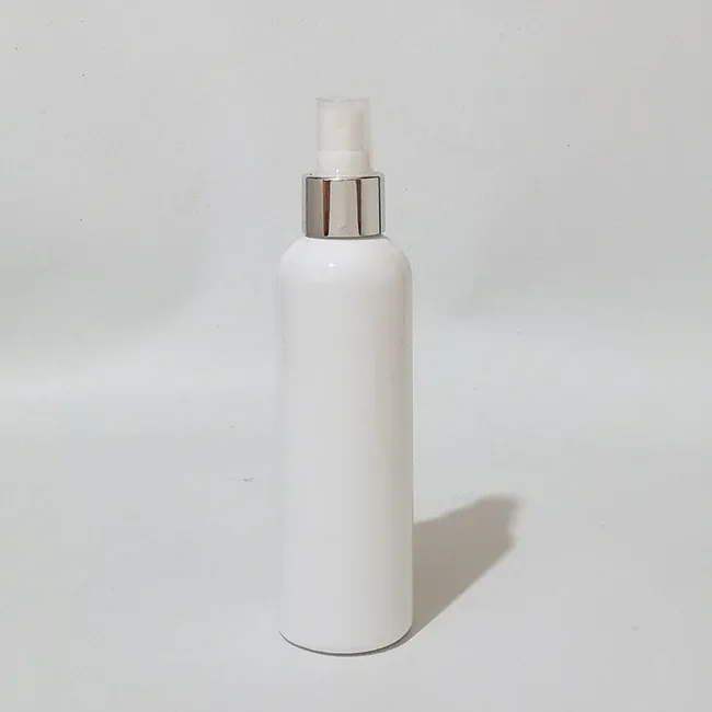 200ml plastique blanc argent blanc