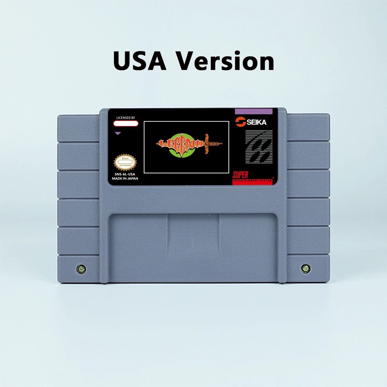 Color:USA NTSC game