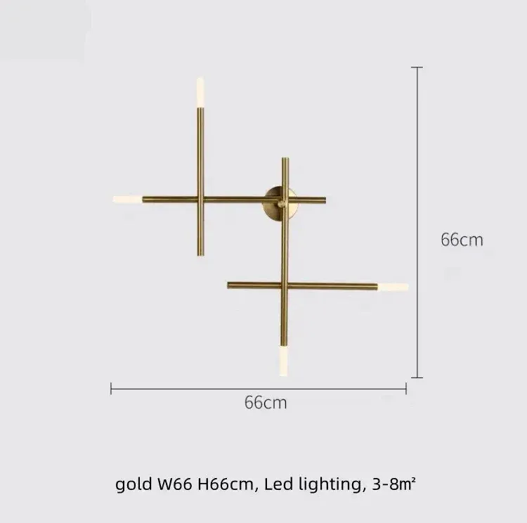 Neutralt ljus 4000k guld W66 cm