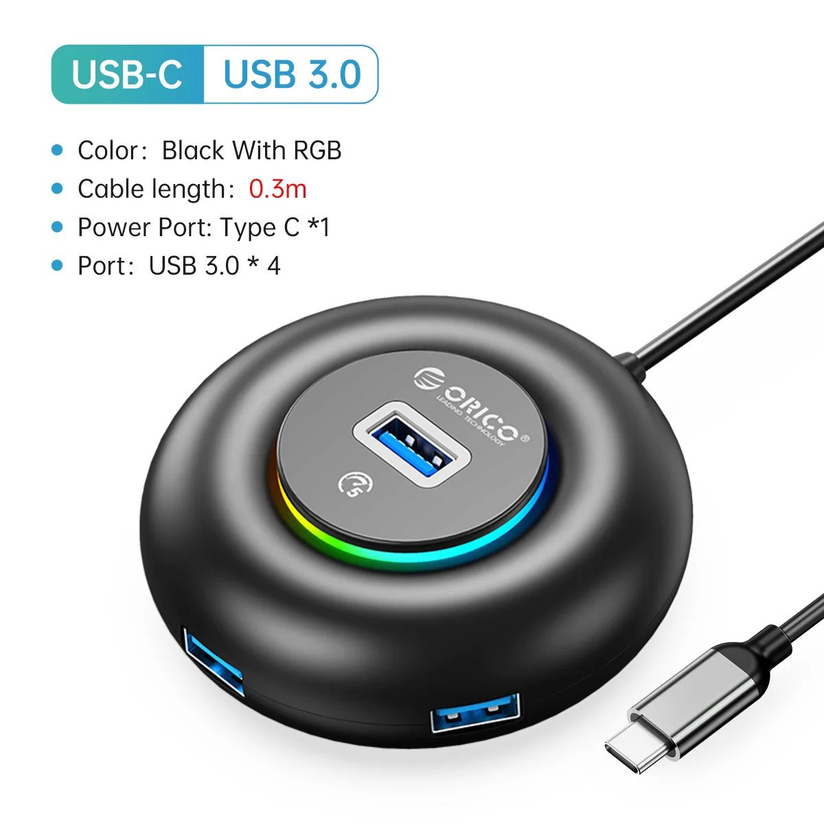 Colore: RGB 4 USB3.0 30 cm