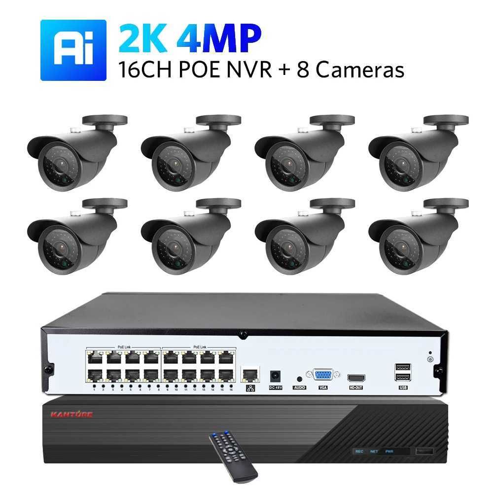 16CH NVR x 8pcs 2K-4T