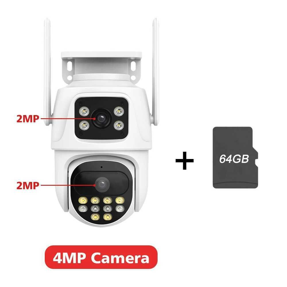 4MP Lägg till 64G Card-EU Plug