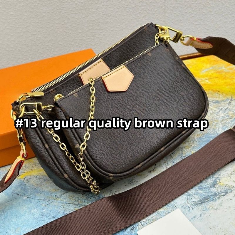 #13 regular quality brown strap