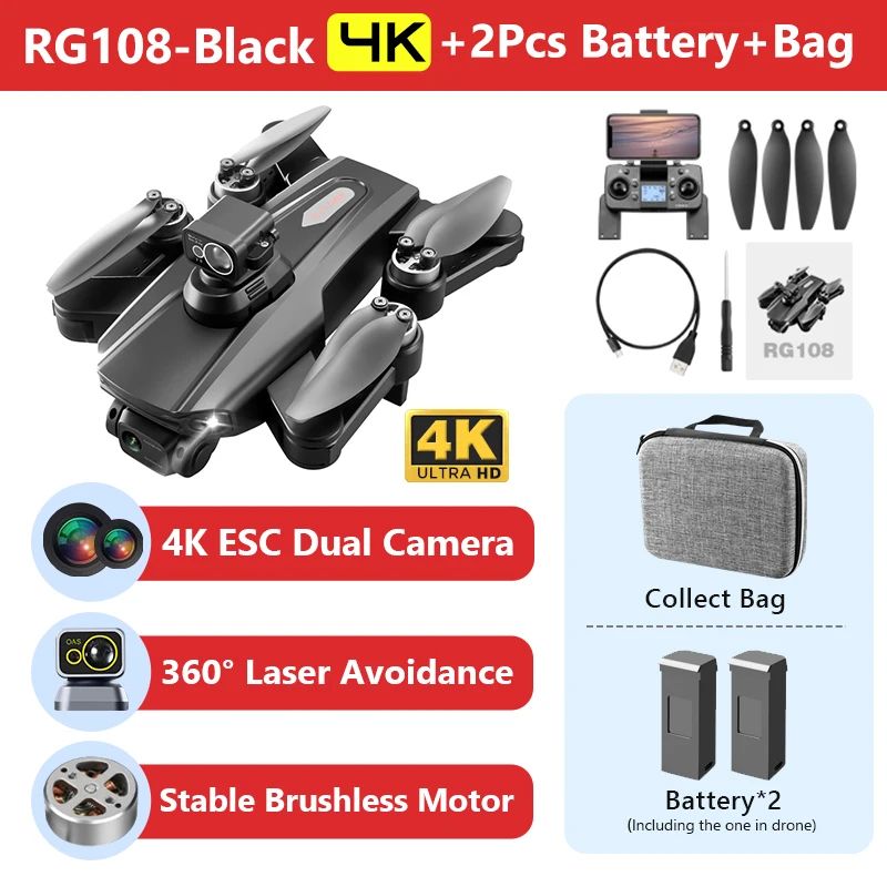 Kleur: RG108 Black-4K-2B