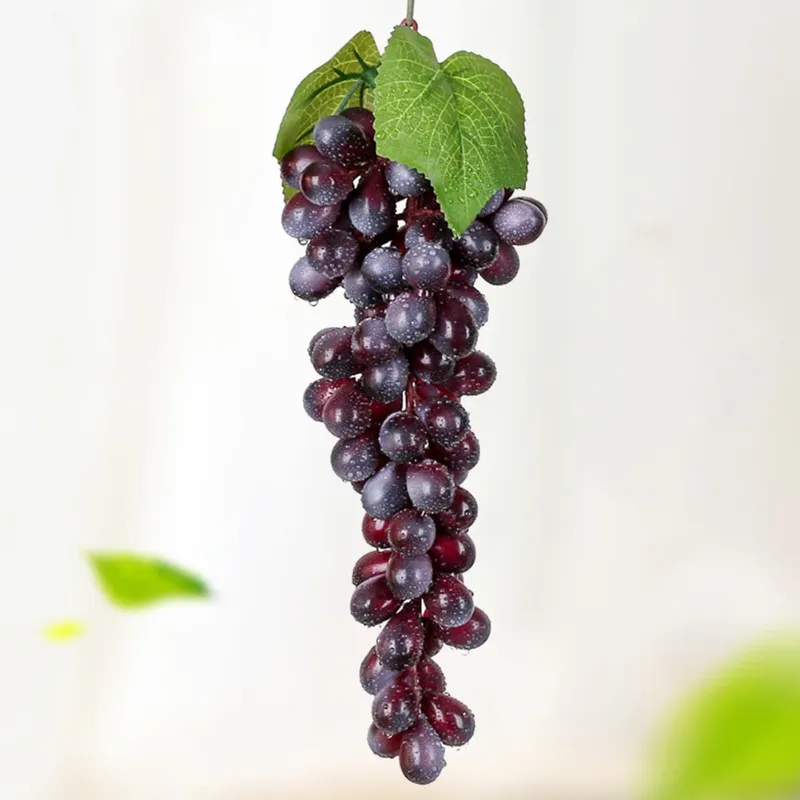 Purple grapes