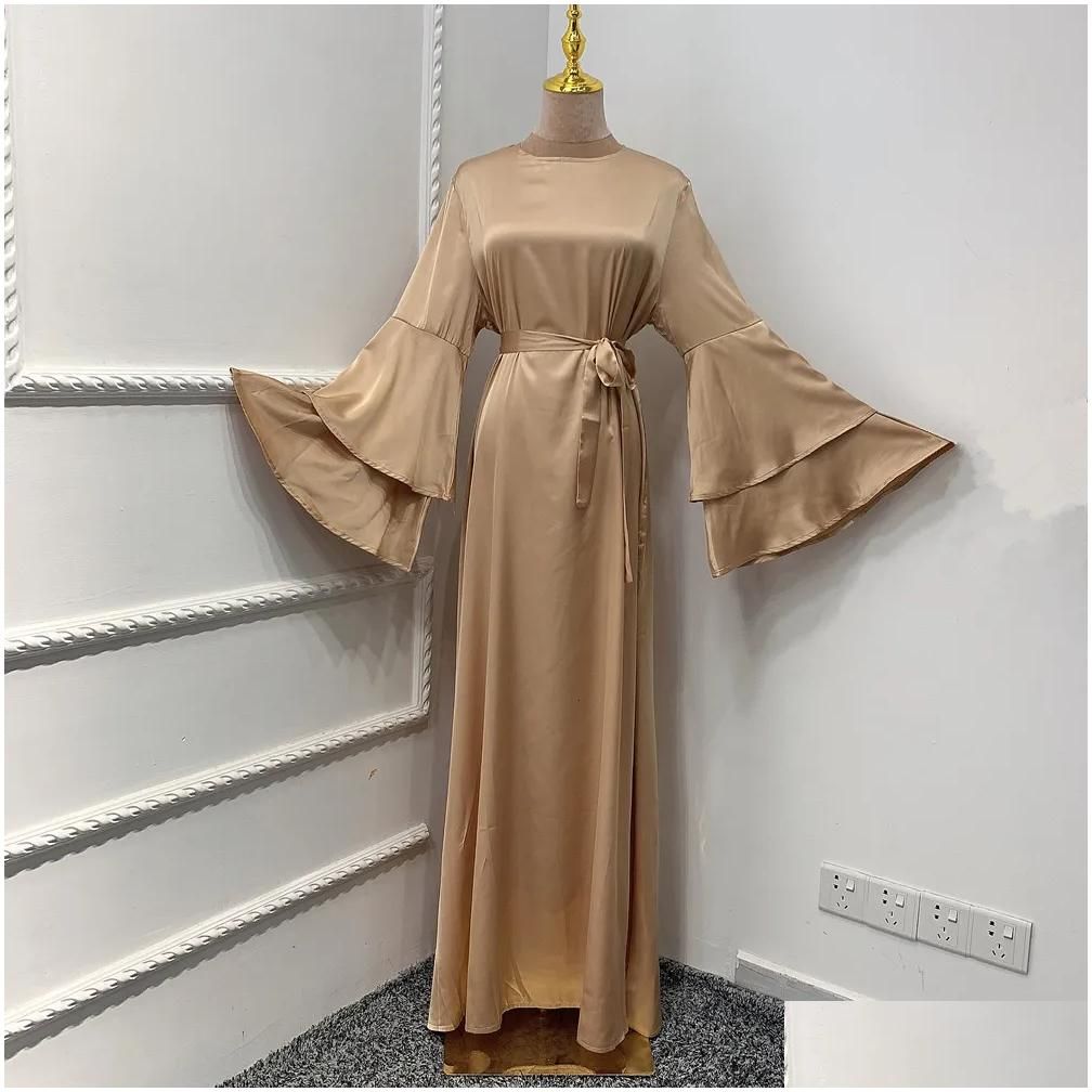 Khaki Hijab Dress-xxl
