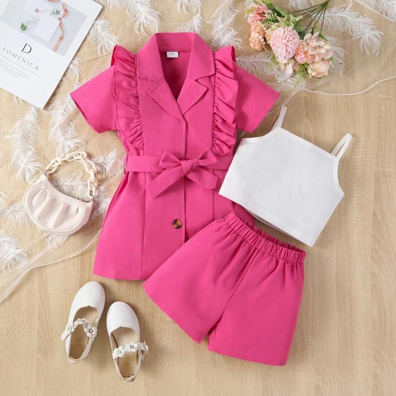 Hot Pink Ruffles