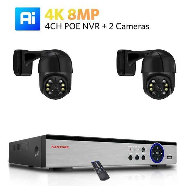 4ch NVR x 2pcs 4K-1T