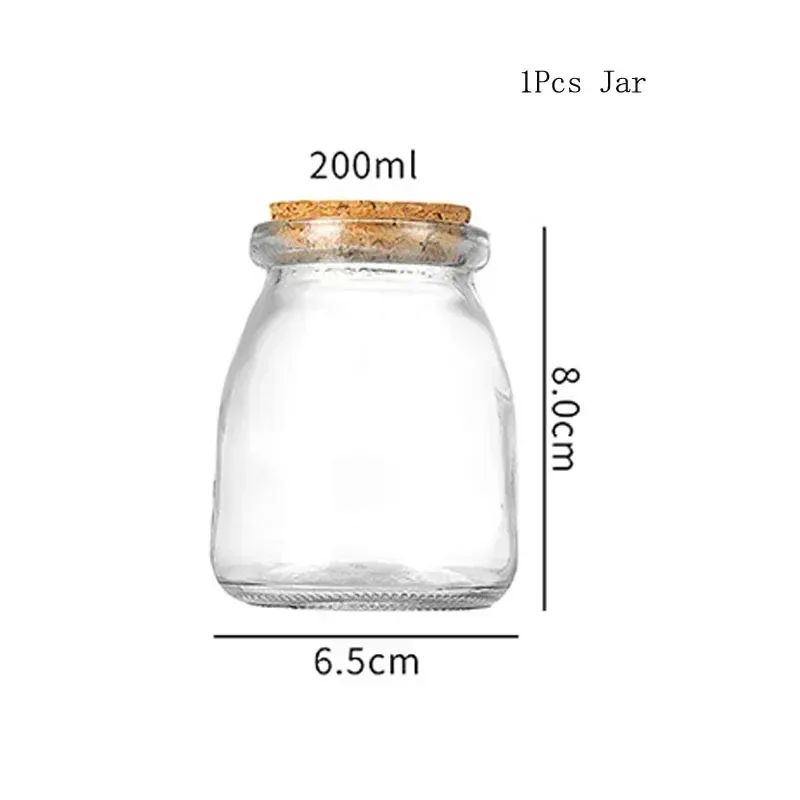 10pcs 200ml jar