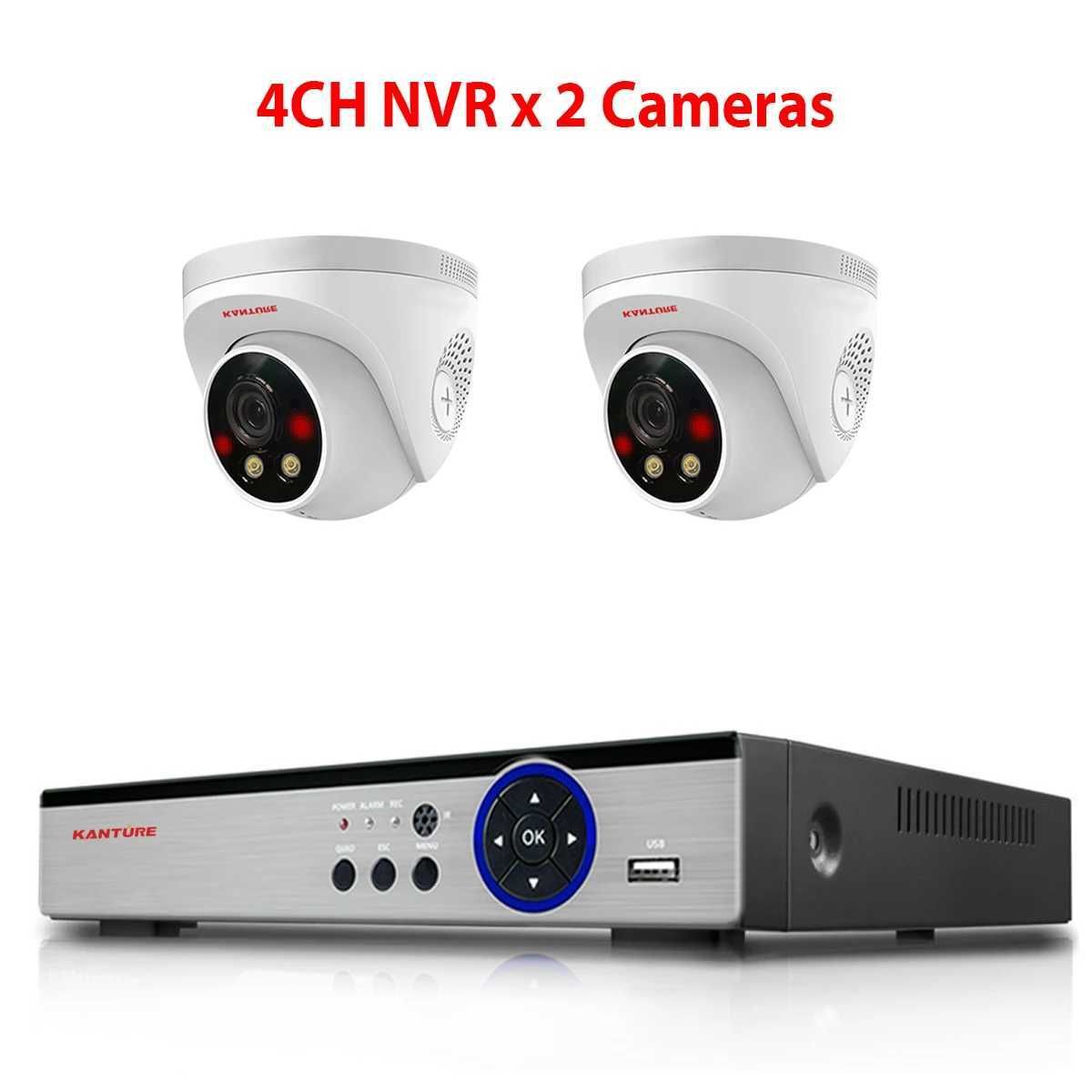 4CH NVR x 2 Cameras-1t