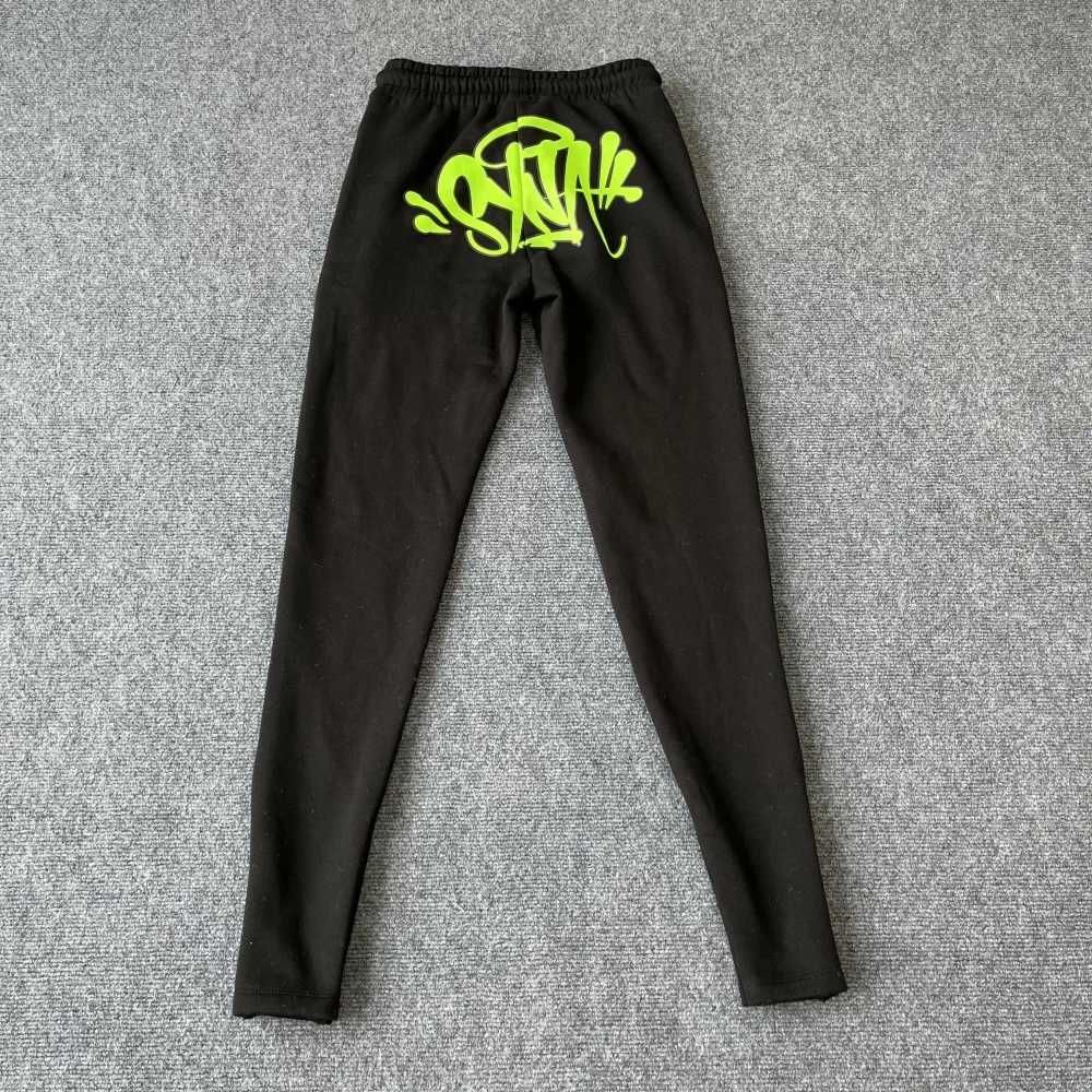 Black Green Pant