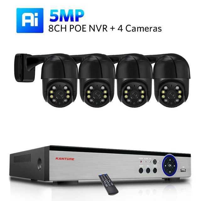 8CH NVR x 4pcs 5MP-3T