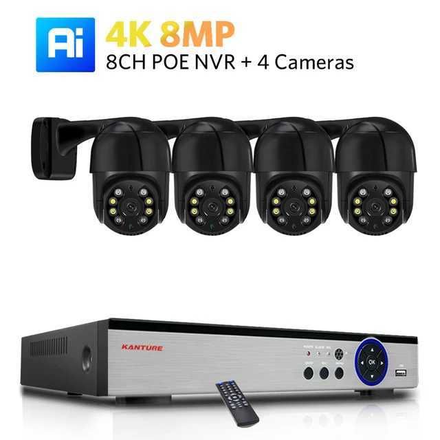 8CH NVR x 4pcs 4K-2T