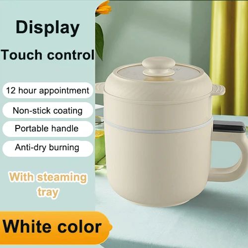 Color:With steamer WhiteCapacity:1.7L