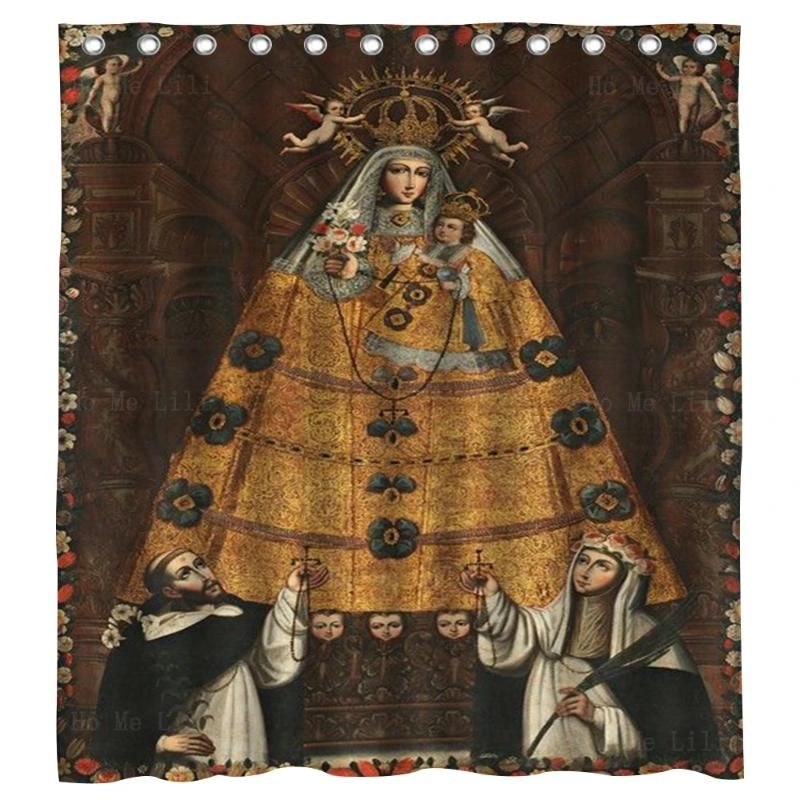 90X180 cm Our Lady Of Rosary