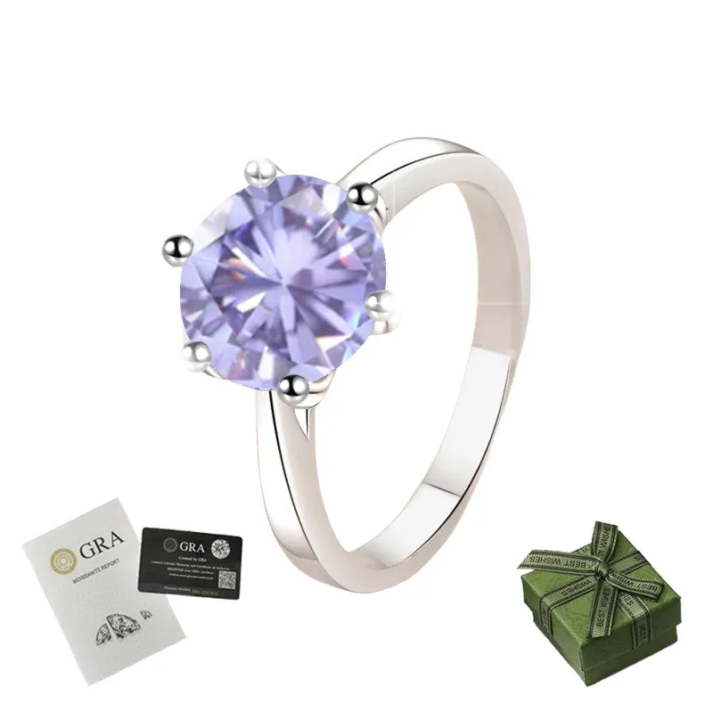 2 CT Moissanite Lavende (JZ0094)