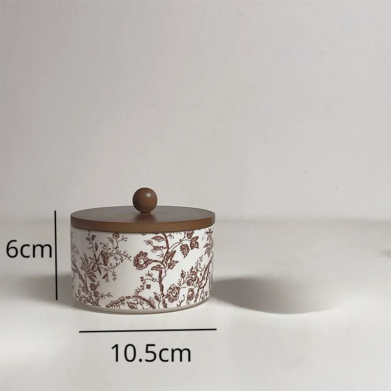 10.5x6cm Vintage Brown