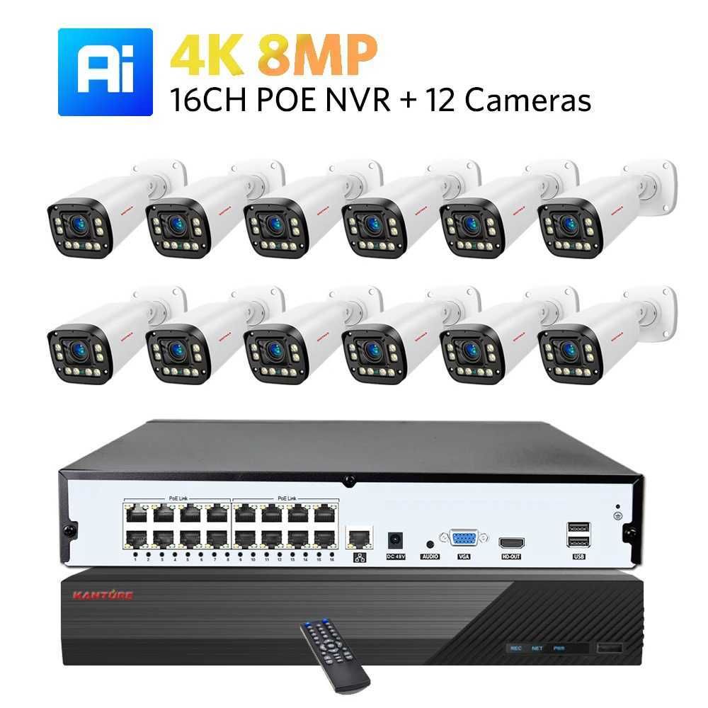 16CH NVR x 12pcs 4K-None