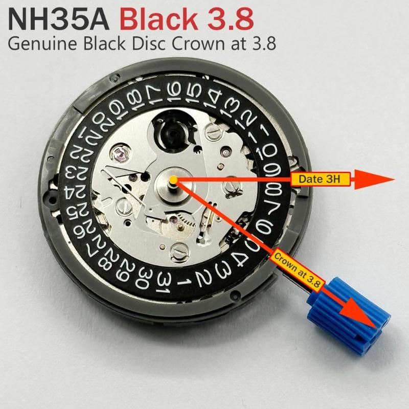 NH35 Black 3.8