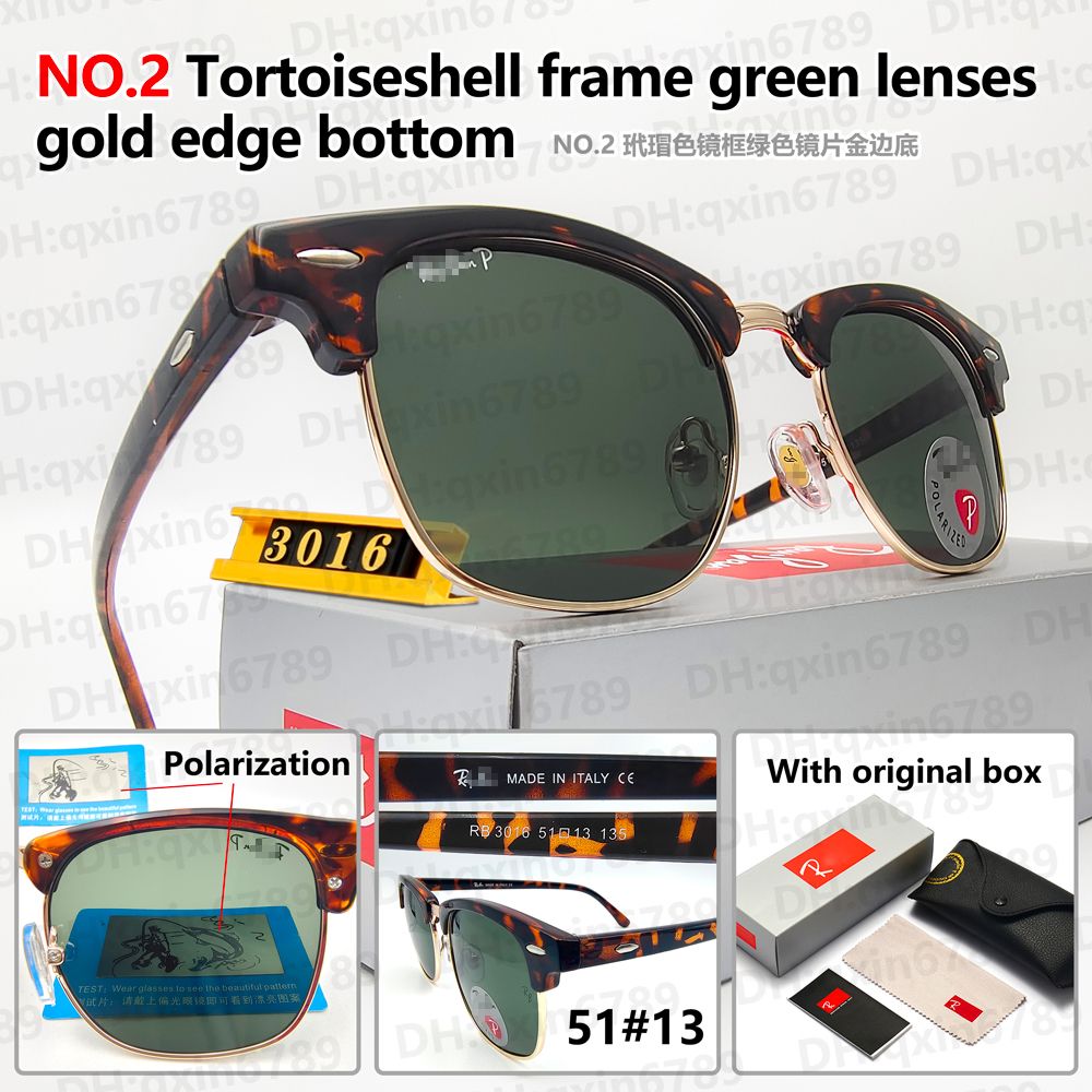 3016 Tortoiseshell frame green lenses go