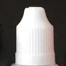 20 ml Kunststoff weiße Kappen
